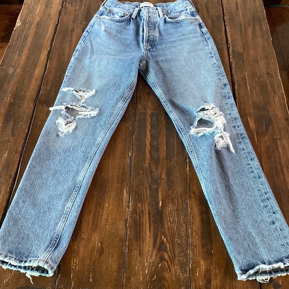 Agolde Fen jeans size 23 - Picture 2 of 10